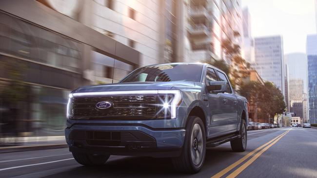 Ford’s F150 Lightning has been a huge success for the brand. Picture: Supplied.