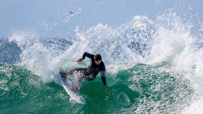 Gold Coast beaches have been closed. Picture: Nigel Hallett