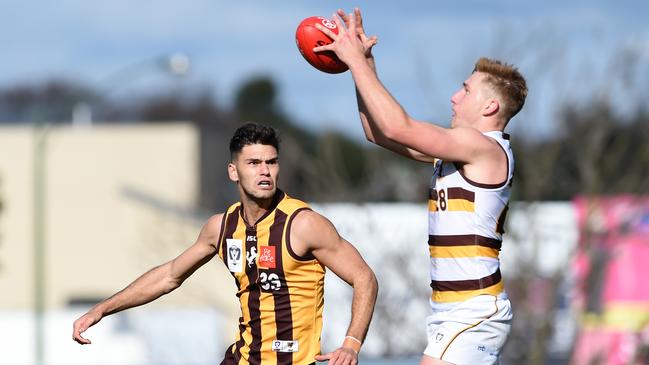 Jeka (L) could slot in down back for the Cats. Picture: Steve Tanner