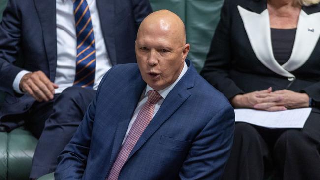 Peter Dutton is now likely to defer a decision this week on the Liberal Party’s position on the voice. Picture: NCA NewsWire / Gary Ramage