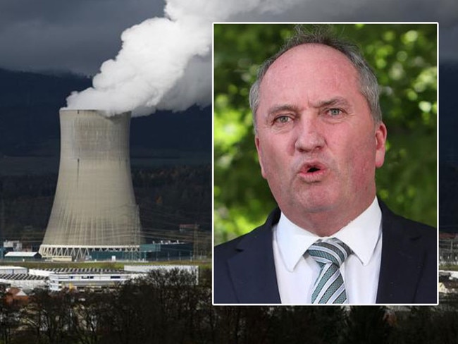 Barnaby Joyce wants an inquiry into nuclear power