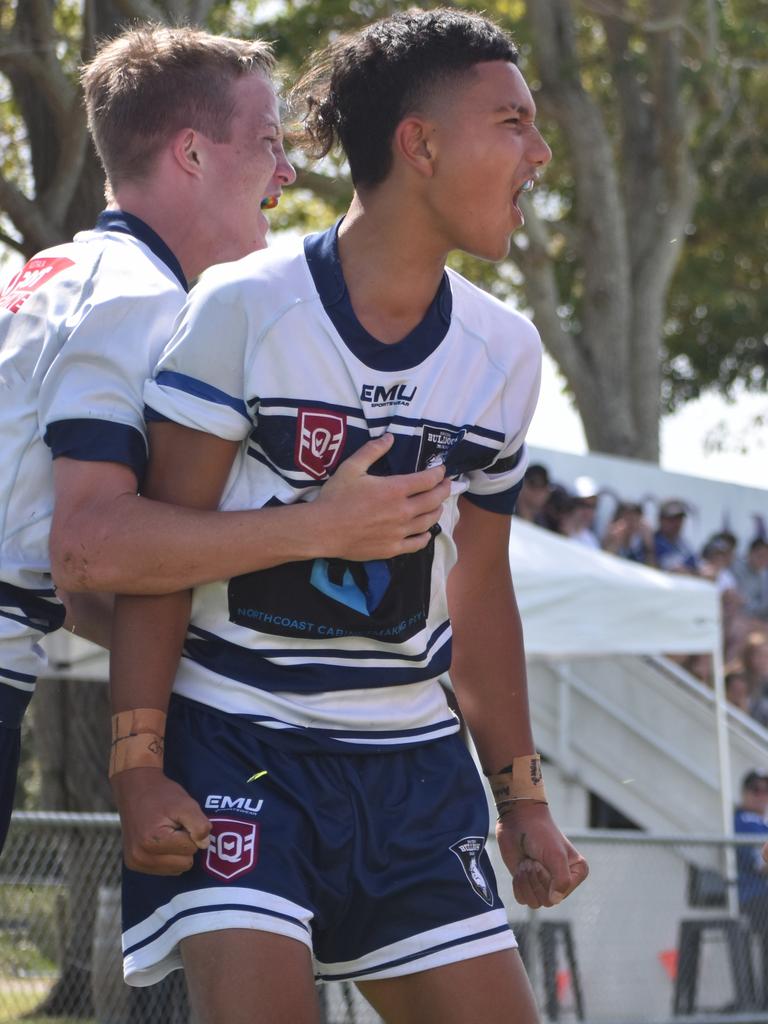 Mareikura Sellars-Peepe in the Brothers v Wests U14s RLMD Grand Final at JRL Field 5, September 4, 2021. Picture: Matthew Forrest