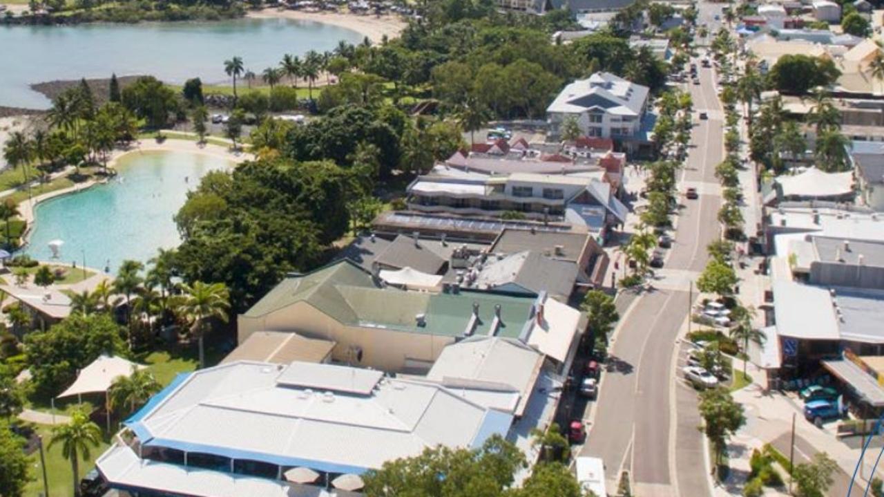 Whitsunday Regional Council has allocated $50,000 to 'facade improvements' for the Airlie Beach Main Street. Picture: WRC