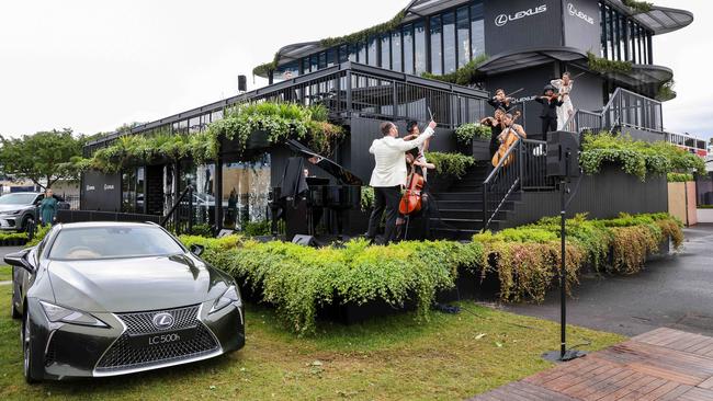 Lexus’ sponsorship of the Melbourne Cup is important to the brand. Picture NCA NewsWire / Ian Currie