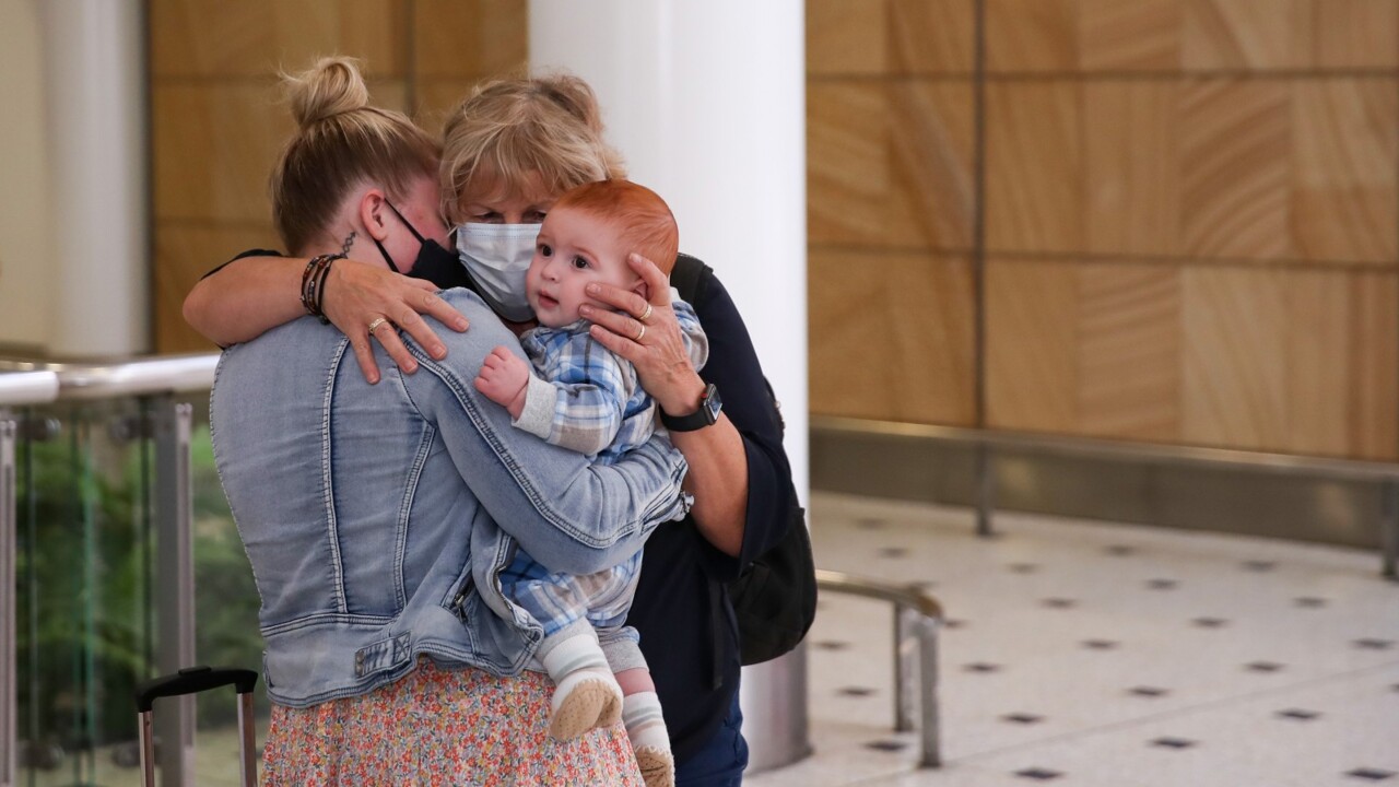 Emotional reunions in Sydney as international travel resumes