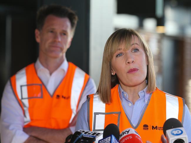 Transport Minister Jo Haylen (right), pictured with Premier Chris Minns, said Mr Murray “has the experience and capability necessary” to do the job. Picture: NCA NewsWire