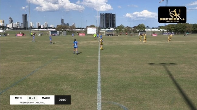 REPLAY: Premier Invitational - Gold Coast Football - Mitchelton vs Magic United Blue (U14/15 Girls)