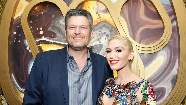 Blake Shelton and Gwen Stefani are now engaged. Picture: Amy Sussman/Getty