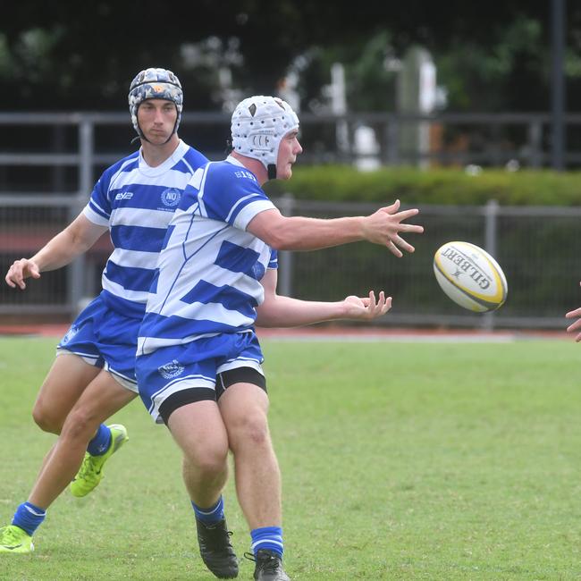 QLD Rugby Union State Championships (17-18 years boys) at the Townsville Sports Precinct. Friday May 23. Northern against Peninsular. Picture: Evan Morgan