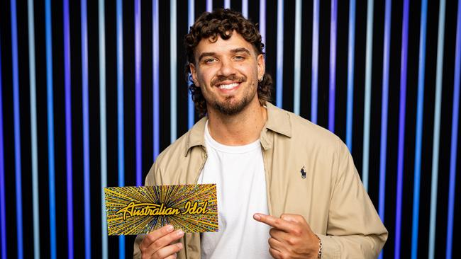 Clint Posselt from Mareeba has made it though Australian Idol auditions to become among the top 30 finalists after winning a golden ticket. Picture: Channel 7