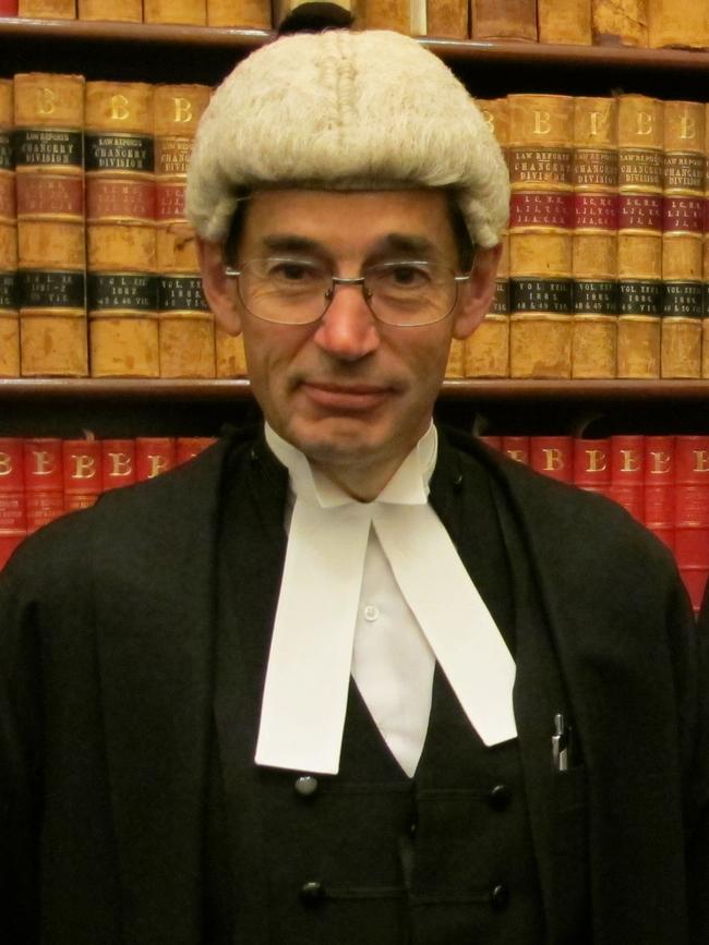 Former High Court judge Justice Geoffrey Nettle.