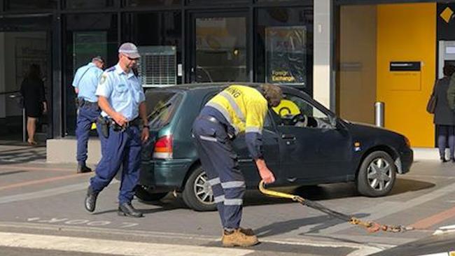 A serial parking pest in Cabramatta has finally had his car towed by fed-up police. Picture: Cabramatta (Facebook)