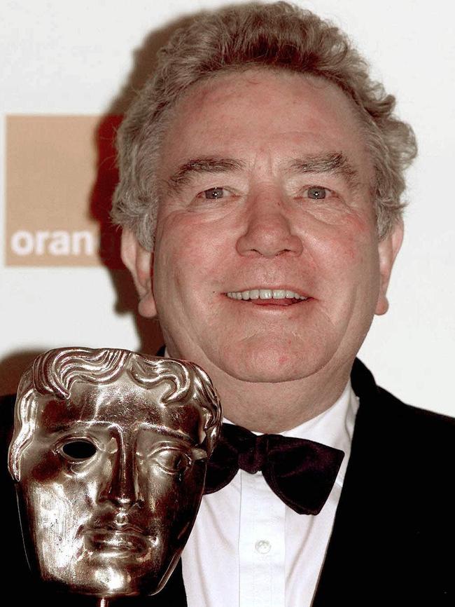 Albert Finney with his Academy fellowship award. Picture: AFP