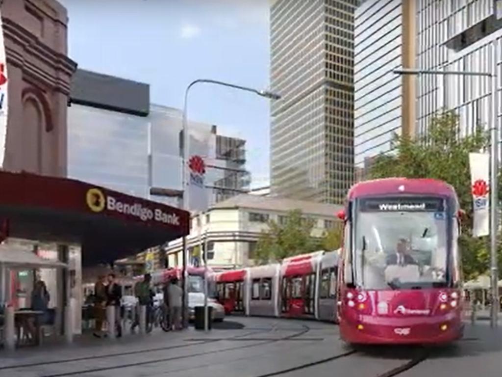 Artist impression of Parramatta Light Rail Stage 2, another project on Infrastructure NSW’s kill list.