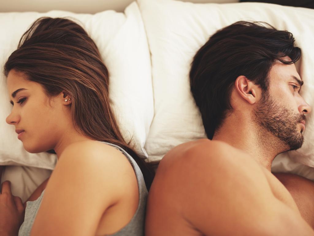 It's rare to find a couple who is completely compatible in bed. Picture: iStock