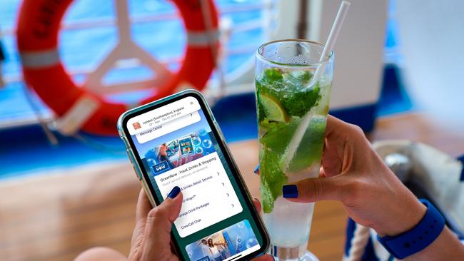 Apps are the future for cruise bookings.