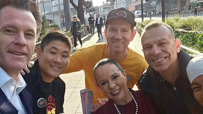 NSW Premier Chris Minns campaigning for the Indigenous voice to parliament with Indigenous Australians Minister Linda Burney. Picture: X