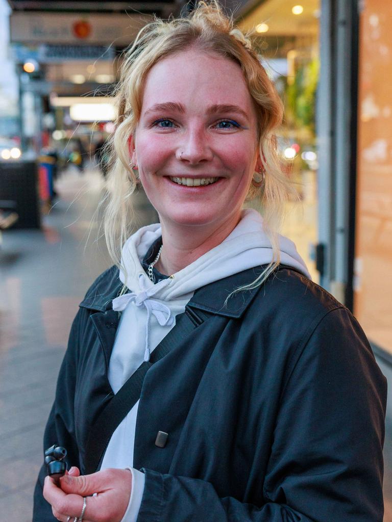 Ruby Lord at Paddington. Picture: Justin Lloyd