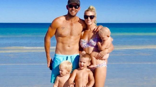 Justin and Bec Lorrimer are travelling around Australia with their kids.