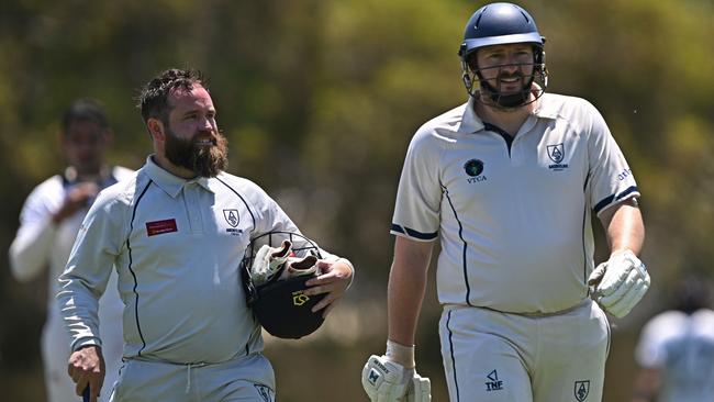 VTCA: Aberfeldie pair Tim Robertson and Thomas Godsell. Picture: Andy Brownbill