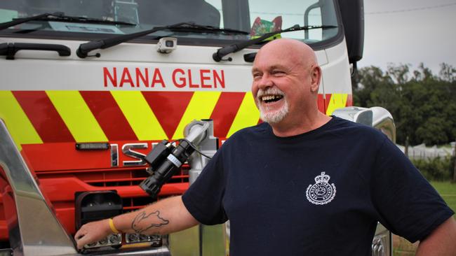 John Lardner, captain of the Nana Glen RFS brigade has been nominated for an Australia Day award. Photo: Tim Jarrett