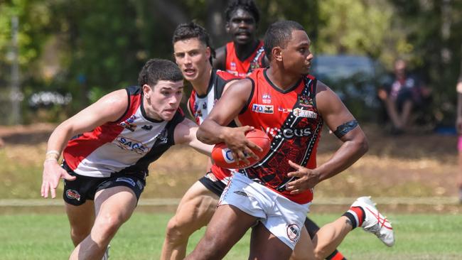 Tiwi Bombers v Districts will be one of the highlights of the weekend.