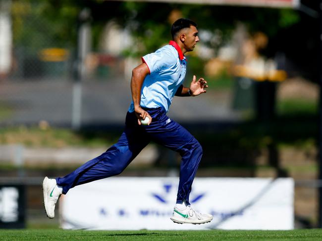 Metro all-rounder Manraj Kahlon once again showed his class with the bat. (Photo by Dylan Burns Photography)