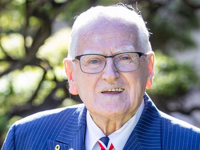 SYDNEY, AUSTRALIA - NewsWire Photos May 19, 2022: Fred Nile, the independent NSW MP formerly of the Christian Democratic Party at the NSW Parliament in Sydney.Picture: NCA NewsWire / Christian Gilles