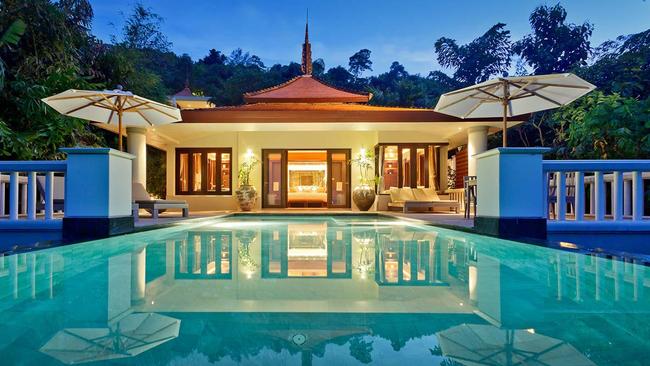 Trisara Phuket has rows of stand-alone accommodation options.