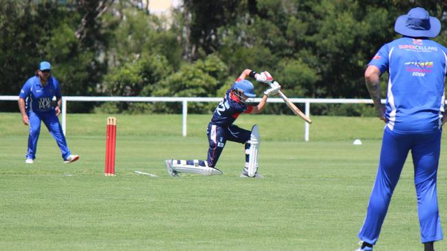 Bryce Keller of Merimbula Knights Cricket Club. Picture: Supplied