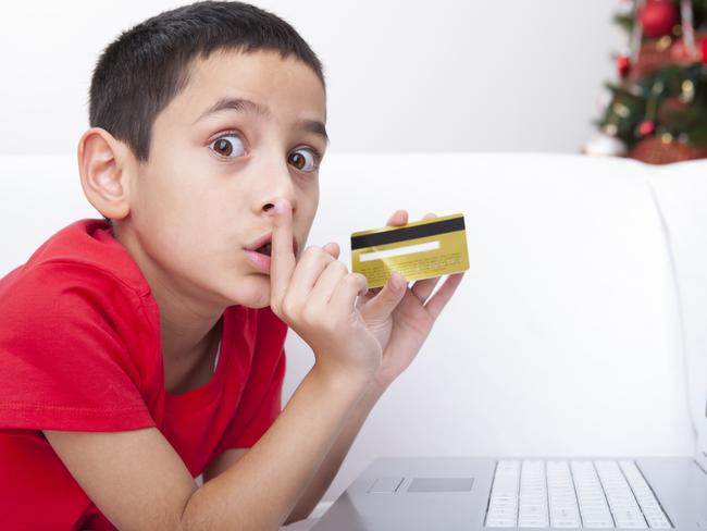 8 years boy shopping online Picture: Istock