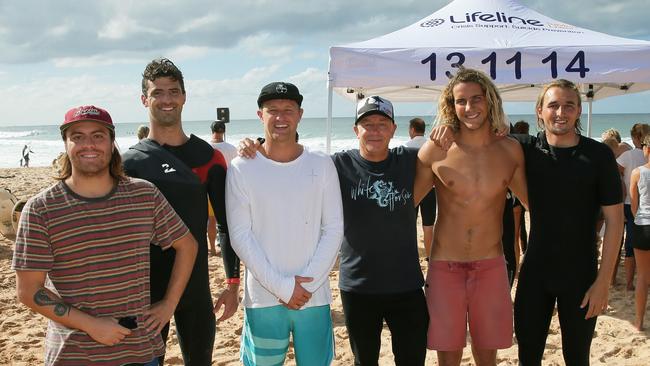 Last year’s event was a success. White Horses L-R: Billy Bain, Timothy Deman, Shane Carroll (pro), Rob Bain (pro), Tyson Damp and Max Wetskin. Picture: Adam Ward