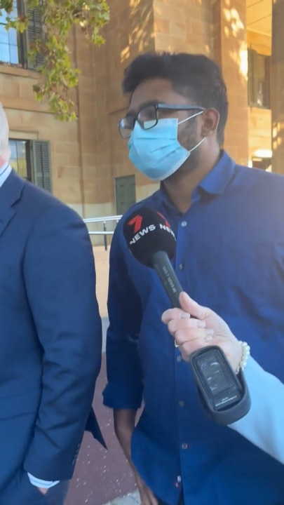 Alleged killer driver Guarev Shah leaves court after first appearance
