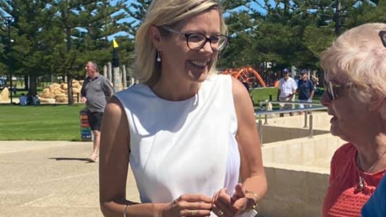 WA Liberal Leader Libby Mettam said there was a lack of transparency surrounding the wind farm project that would have a profound effect on the “beautiful coastline.” Picture: Facebook