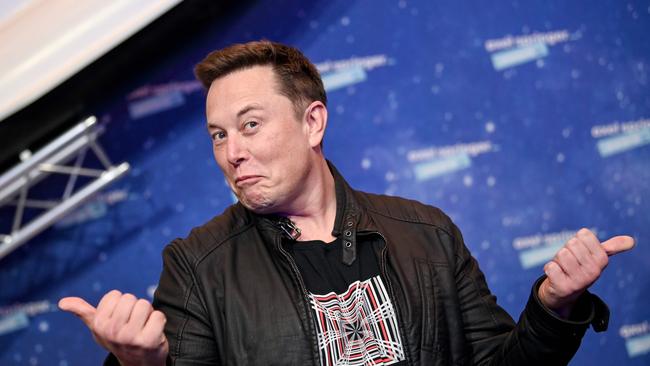 SpaceX owner and Tesla CEO Elon Musk. Picture: AFP