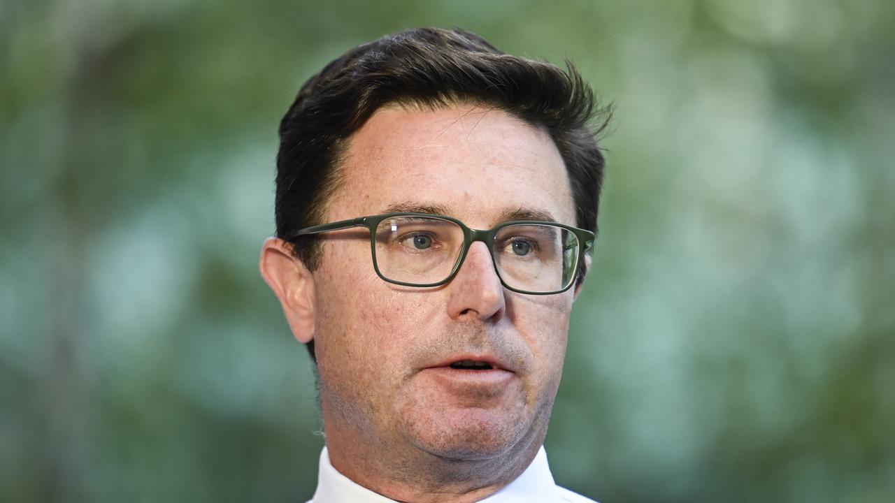 Nationals leader David Littleproud says he is ‘relaxed’ about his position. Picture: NewsWire / Martin Ollman