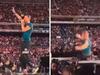 Rocker falls through stage at Aussie show