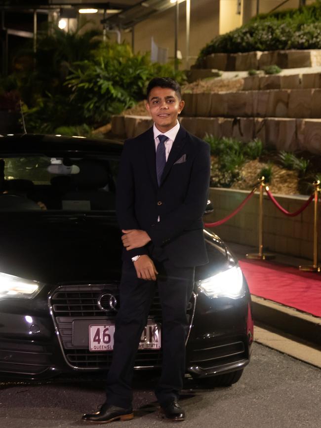 Jugal Patel. Hillcrest Christian College 2020 school formal. Photo: Supplied