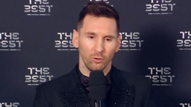 Lionel Messi crowned Men’s player of the year