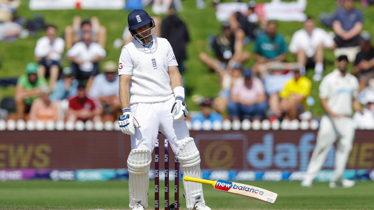 Joe Root of England. Photo by Hagen Hopkins/Getty Images