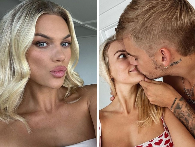 Influencer couple reveal unusual bedroom arrangement. Picture: Instagram/ChloeSzep