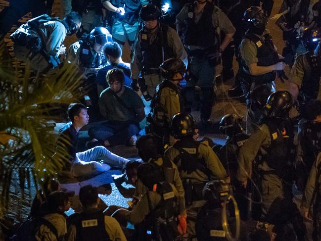 Many of the protesters are aged under 18. Picture: Getty Images