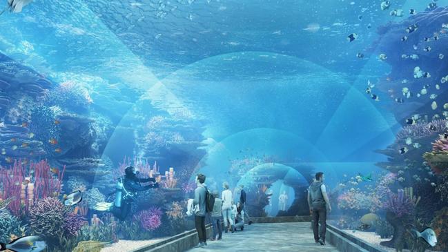 New images of the proposed Global Great Barrier Reef Centre of Excellence.