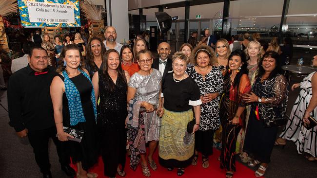 Members of the Department of Education at the 2023 NAIDOC Ball at the Darwin Convention Centre. Picture: Pema Tamang Pakhrin