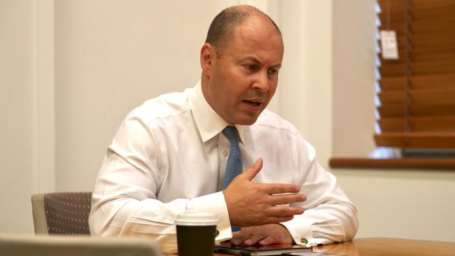 Relentless negotiation: Australian Treasurer Josh Frydenberg. Picture: PMO via NCA NewsWire