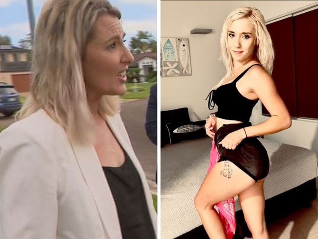 Radio host Jess Eva has blown up at Sunshine Coast cleaner Kyla Hutton. Picture: Facebook/Kyla Hut