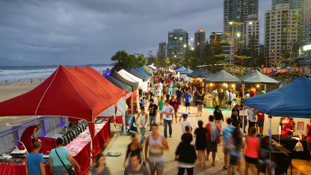 Surfers Paradise Beachfront Markets