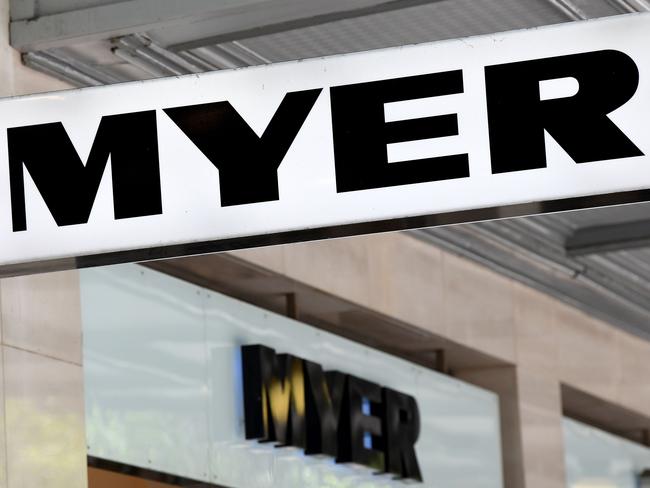 Major retailers like Myer will be open with special trading hours. Picture: NCA NewsWire/Bianca De Marchi