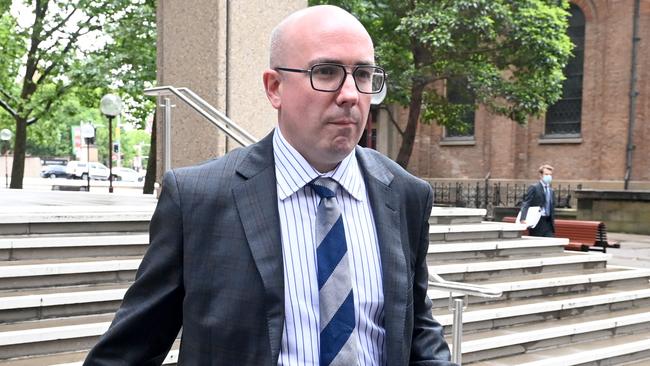 Julian Morrow outside the Supreme Court in Sydney on Tuesday. Picture: Jeremy Piper