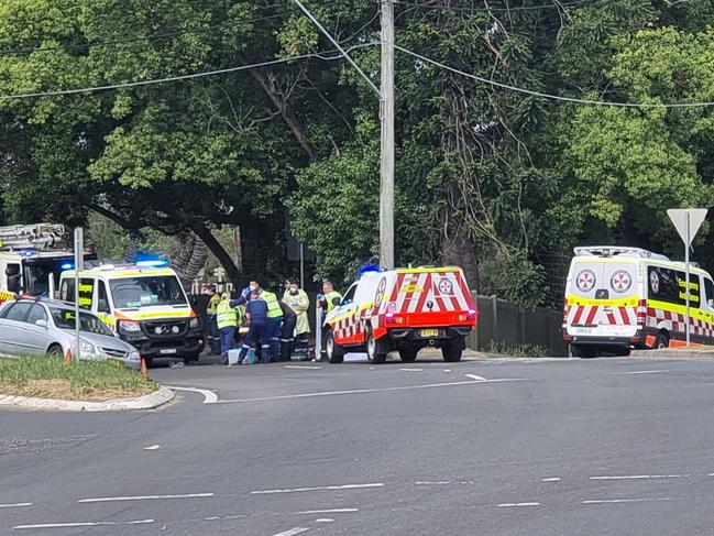 Supplied Editorial Penrith motorbike crash. Picture: Kelly Robinson